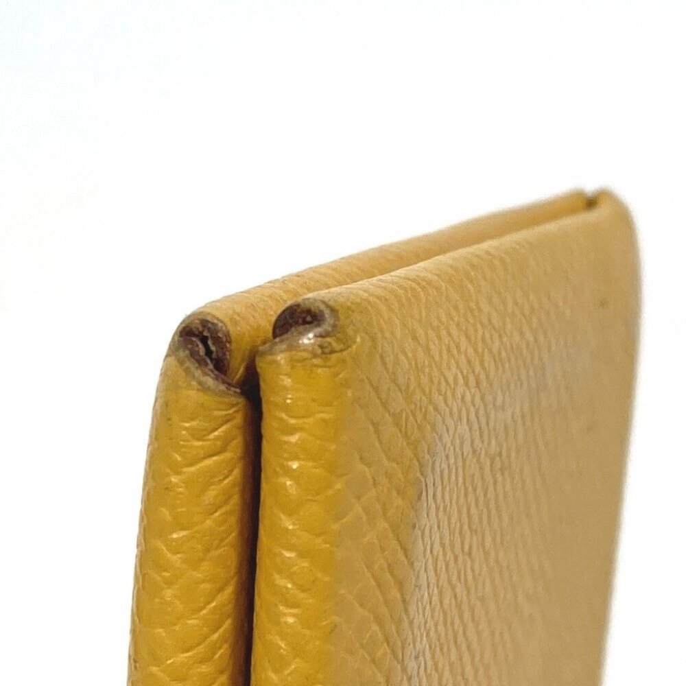 HERMES Calvi Business card holder Small leather goods Pass case Card Case - Picture 7 of 10